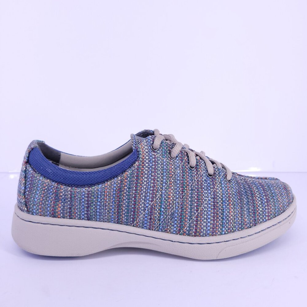 Dansko Brandi Blue Women's Lace-Up Comfort Sneakers Shoes EU 38 (US 7.5-8) Arch
